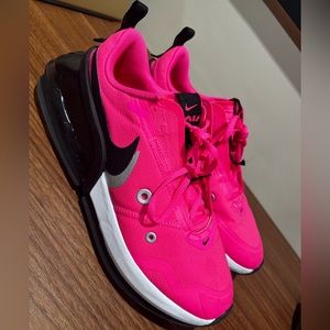 LIKE NEW Nike Air Max Up Neon Hot Pink Blast Black Size 8.5